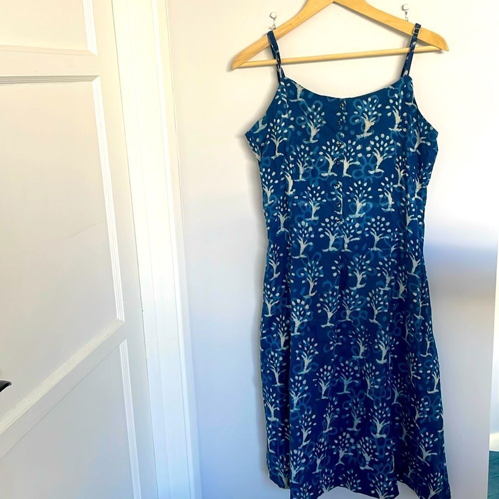 NWT Women ikkat print cotton summer dress